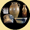 Image of group of North American stoneware forms - links to North American Stoneware essay.